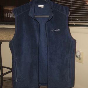 Columbia Men’s fleece vest size medium